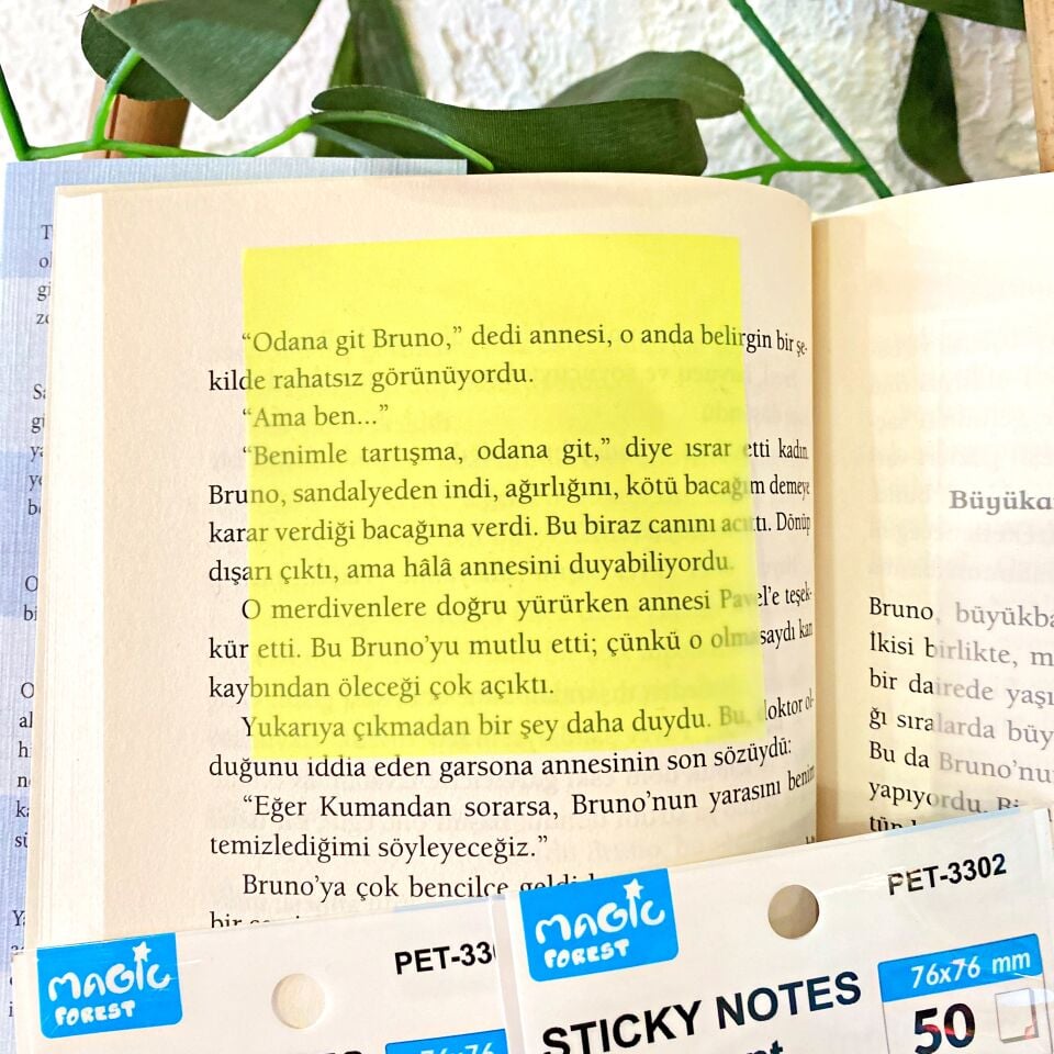 Sticky Notes Şeffaf Post-it 76x76 - 50 Yaprak