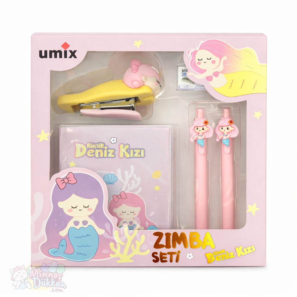 Umix Küçük Deniz Kızı Zımba Seti