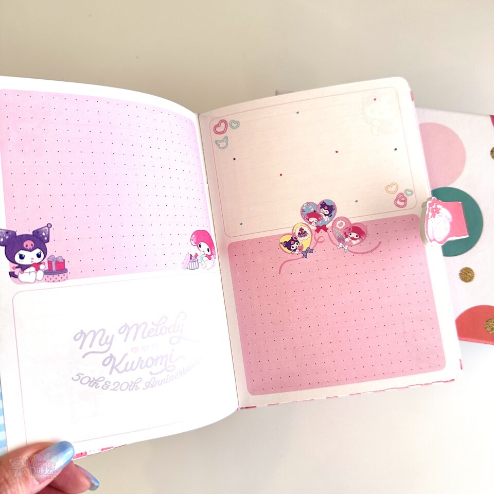 VJ My Melody Mıknatıslı Günlük 13x18 224 Sayfa