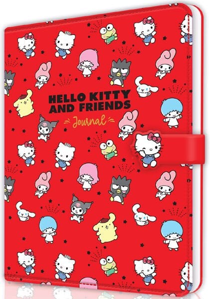 VJ Hello Kitty and Friends Mıknatıslı Günlük 13x18 224 Sayfa