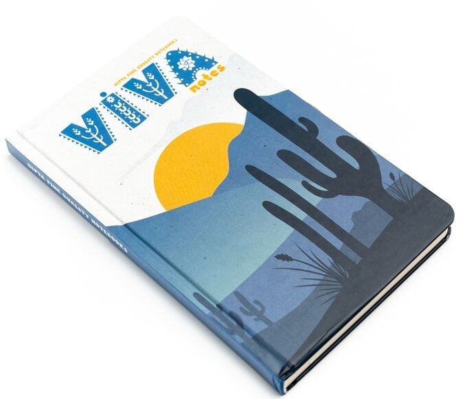 Viva Notes Sert Kapak 120 Yaprak Çizgili Defter 13x21