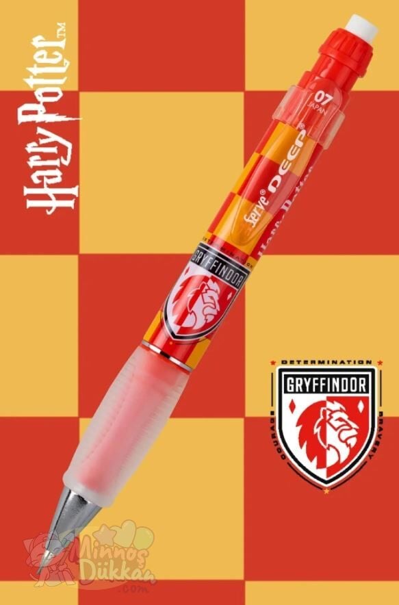 Serve Deep Versatıl Kalem 0.7mm - Harry Potter Gryffindor Damalı