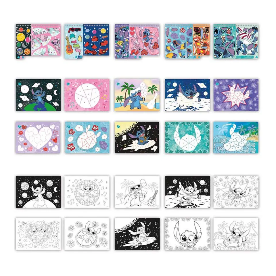 Stitch Sticker by Number