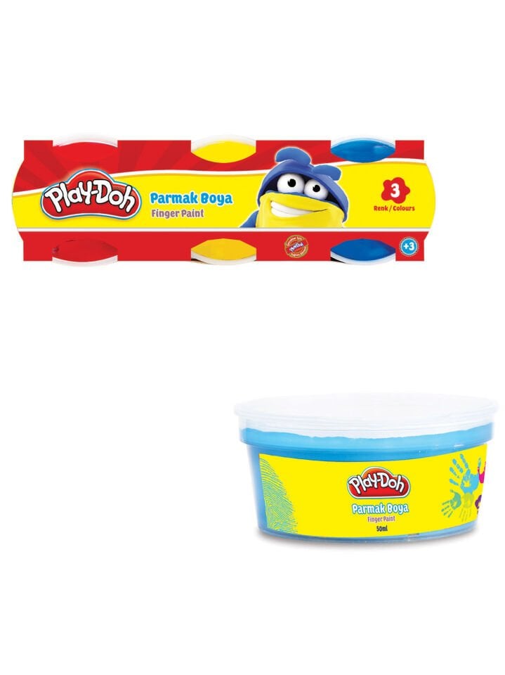 Play-Doh Parmak Boya 3 Renk