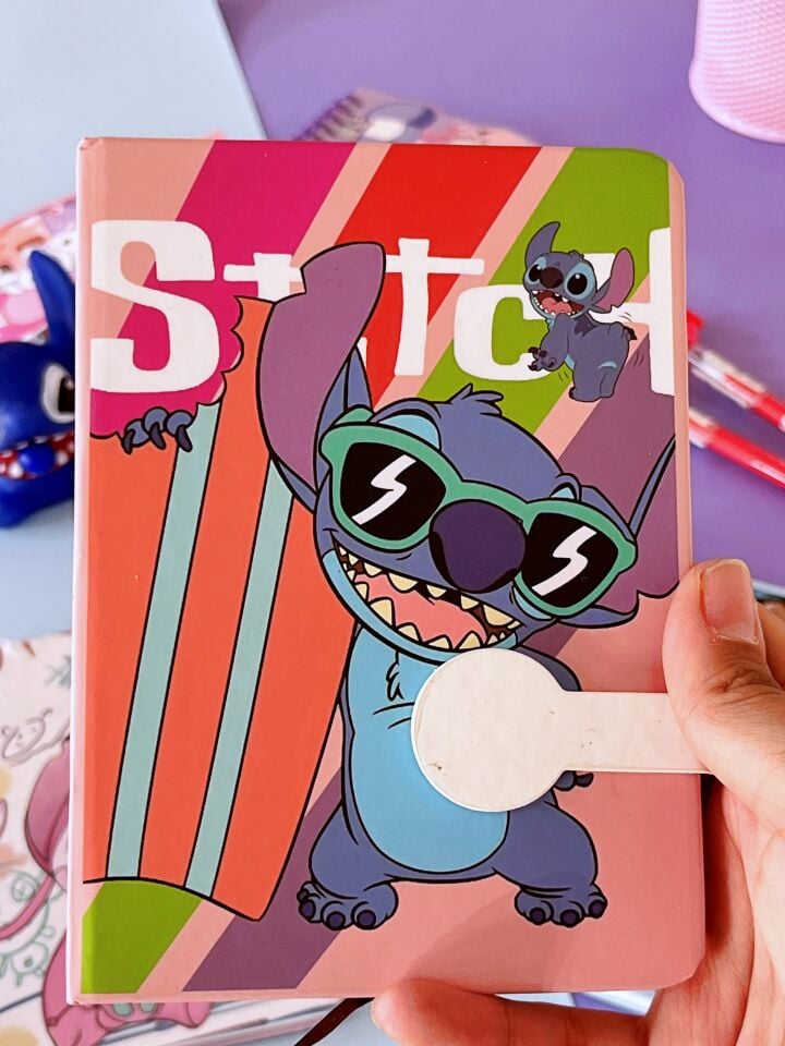 Stitch A6 Cırt Cırtlı Defter