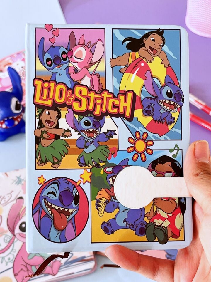 Stitch A6 Cırt Cırtlı Defter