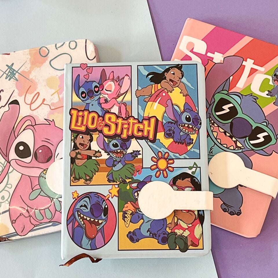 Stitch A6 Cırt Cırtlı Defter