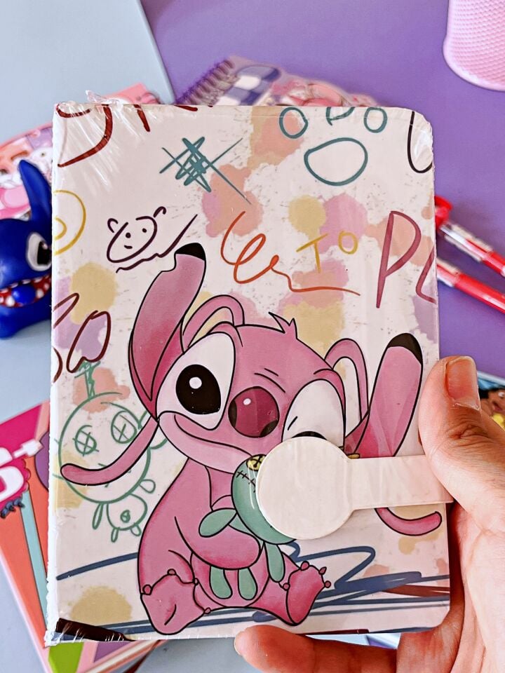 Stitch A6 Cırt Cırtlı Defter