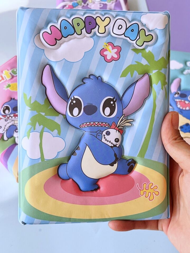 Capy/Stitch Yumuşak Kapak Defter