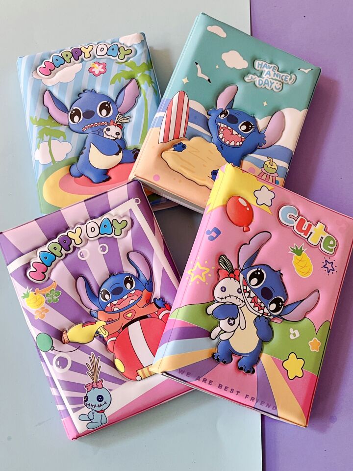 Capy/Stitch Yumuşak Kapak Defter