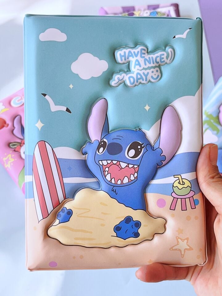 Capy/Stitch Yumuşak Kapak Defter