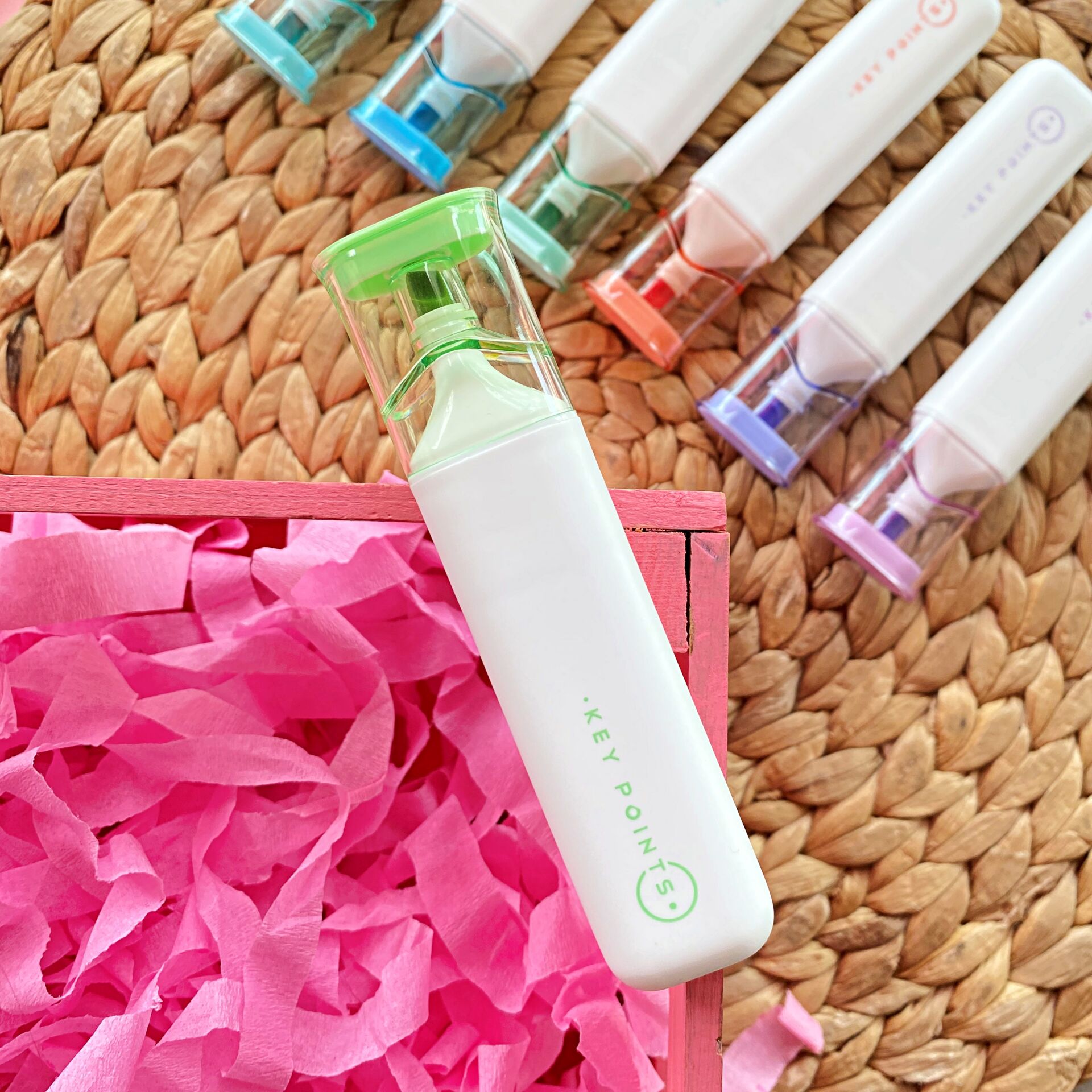 Key Points Soft Pastel Fosforlu Kalem - Matcha Yeşili