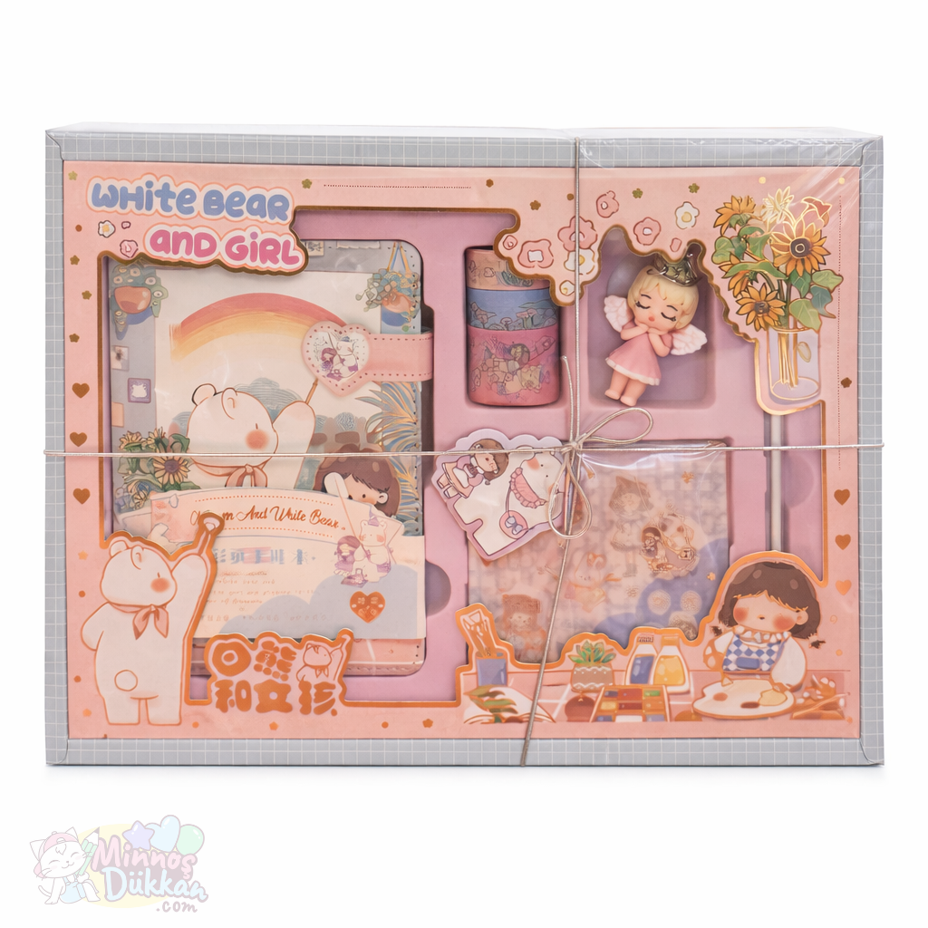 Küçük Ayı ve Sevimli Kız Kırtasiye Seti