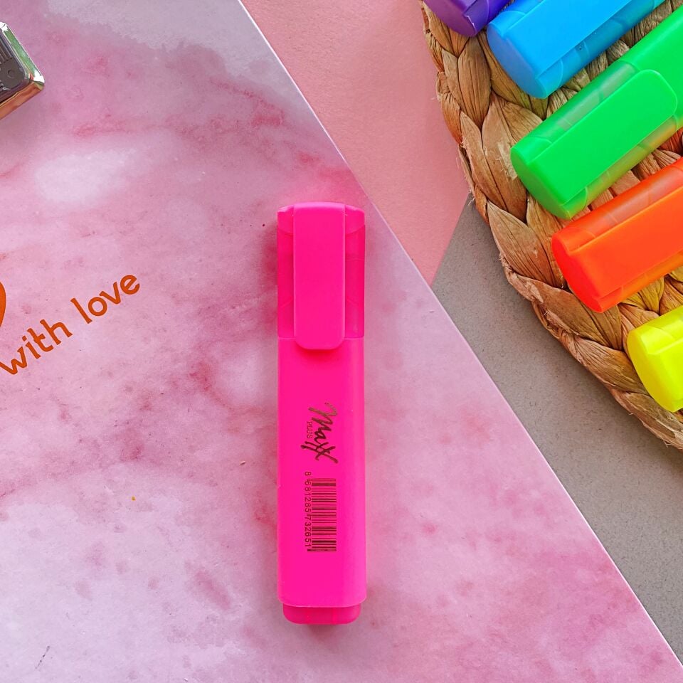 Maxx Plus Fosforlu Kalem Tekli