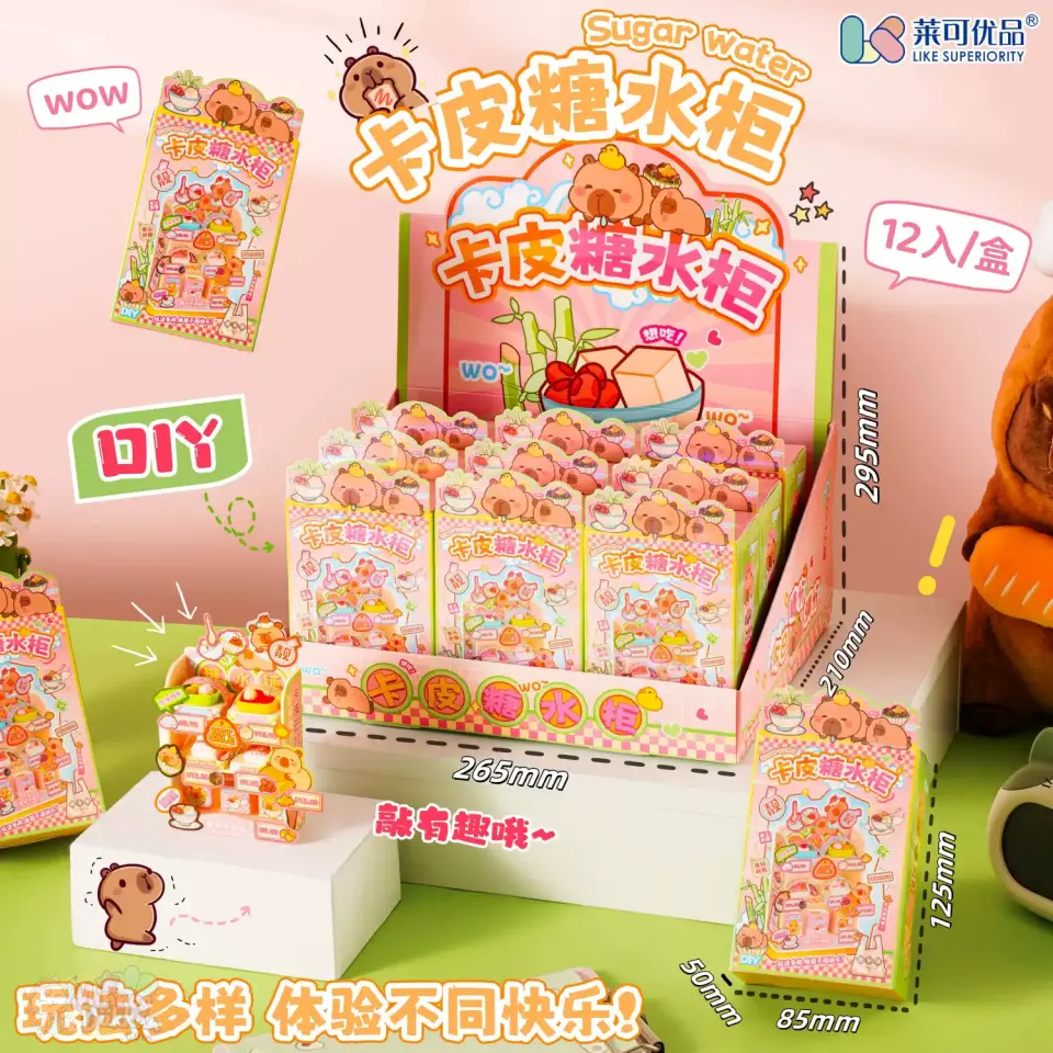 Capybara DIY Market Set