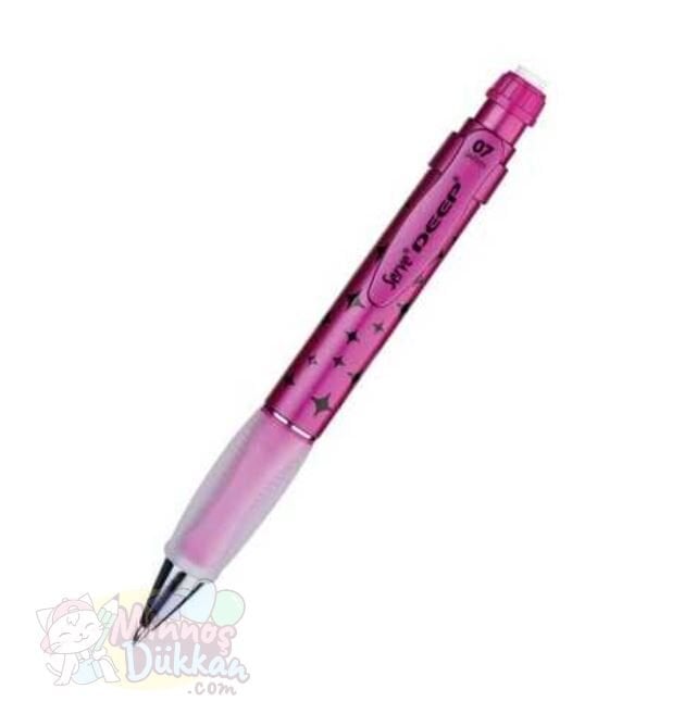 Serve Deep Versatıl Kalem 0.7mm  Desenli Metalik Pembe