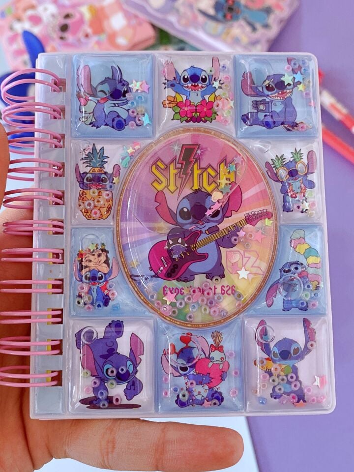 Sulu Simli Kapaklı Not Defteri Karışık