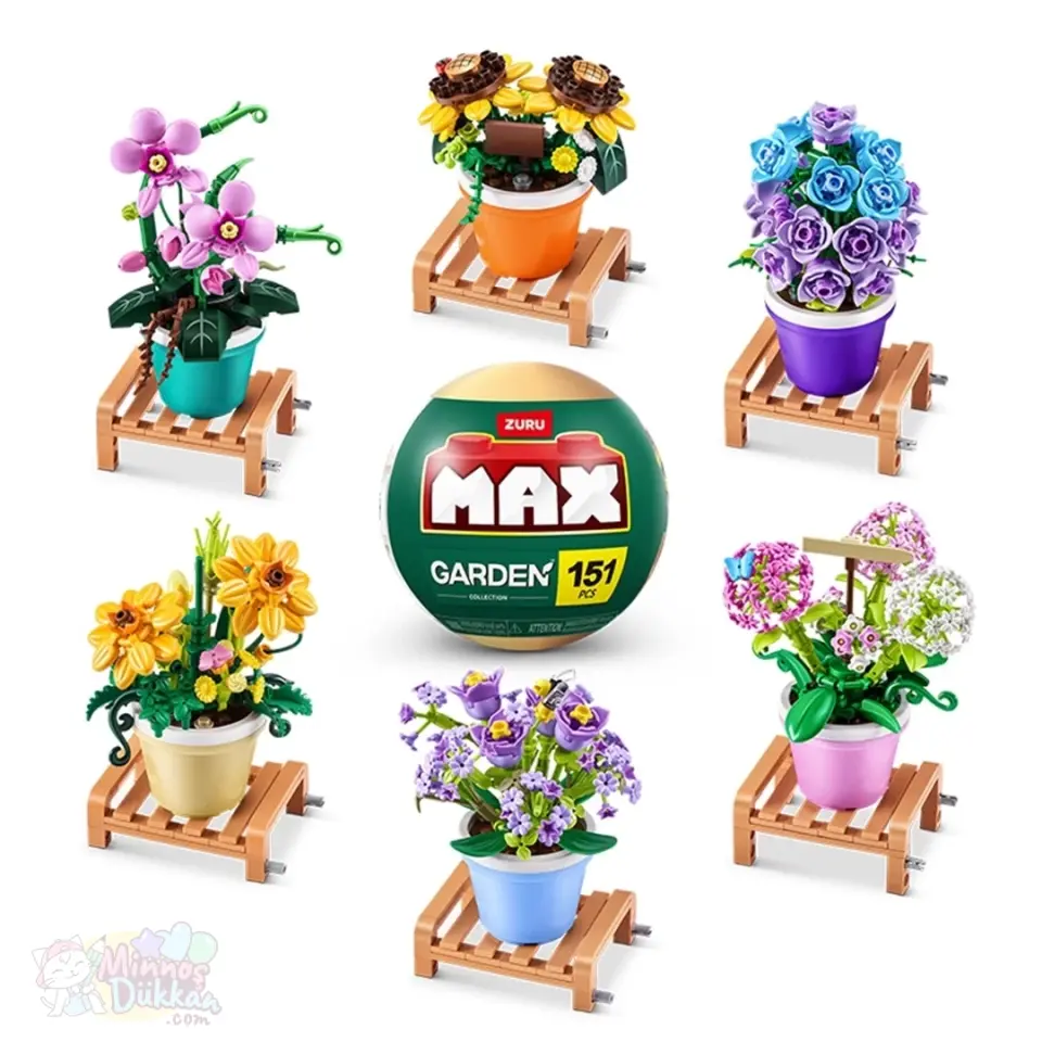 Zuru Max Garden Lego Saksı Bitkileri Sürprizi