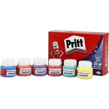 Pritt Parmak Boya 6 Renk