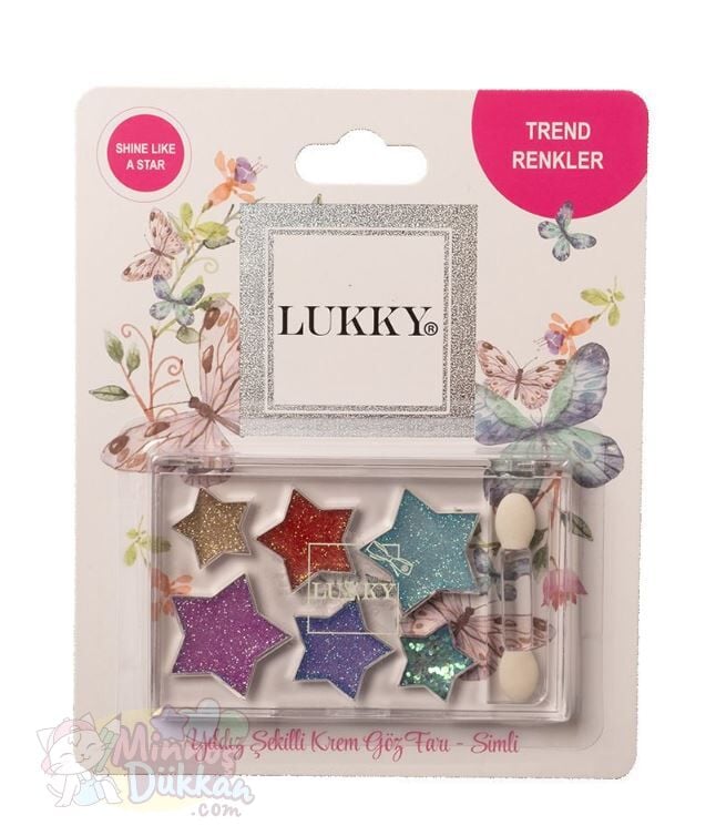 Lukky 6 Lı Yıldız Göz ;Farı Paleti