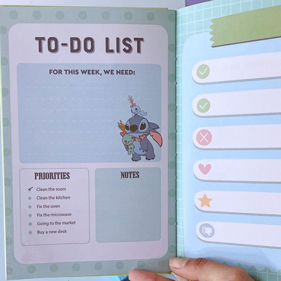 Stitch Planlayıcı Defter