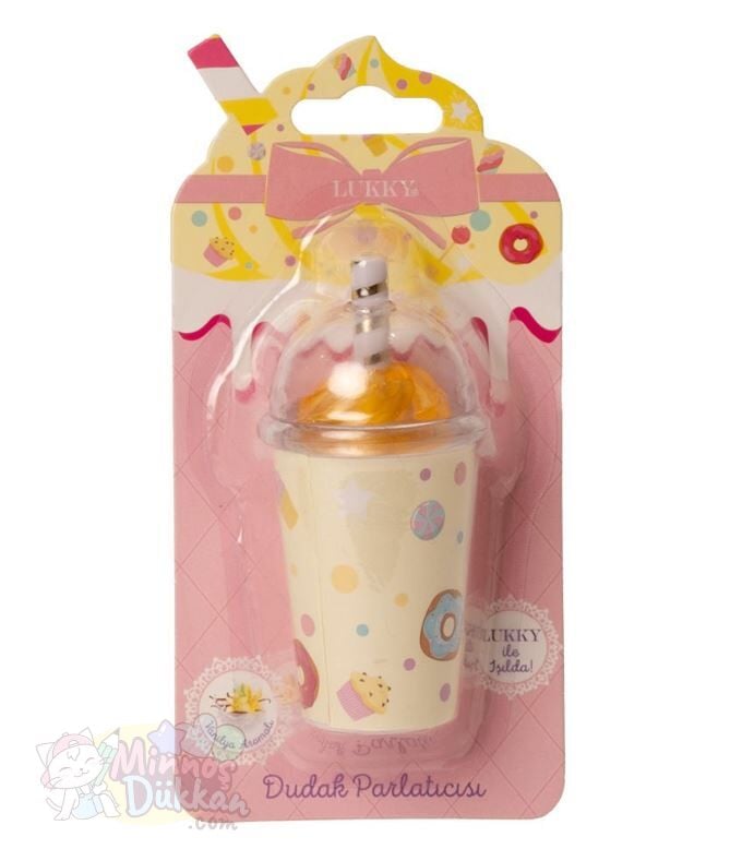Lukky Cupcake Desenli Dondurma Aromalı Dudak Balm