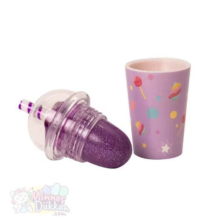 Lukky Cupcake Desenli Üzüm Aromalı Dudak Balm