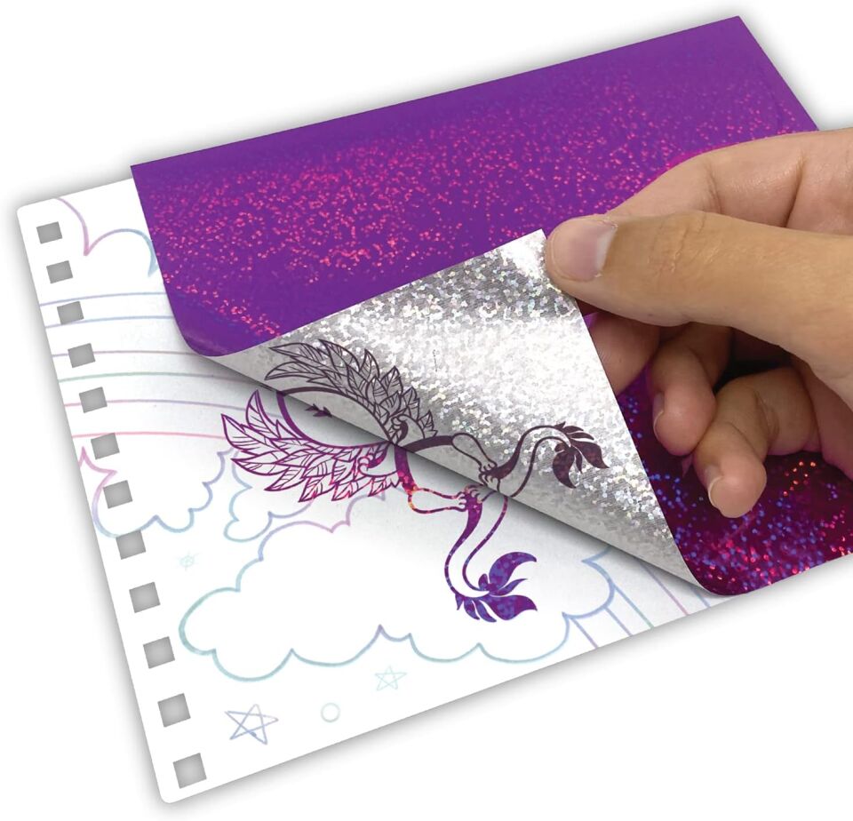 Nebulous Stars Creative Book Foil Art Boyama Kitabı