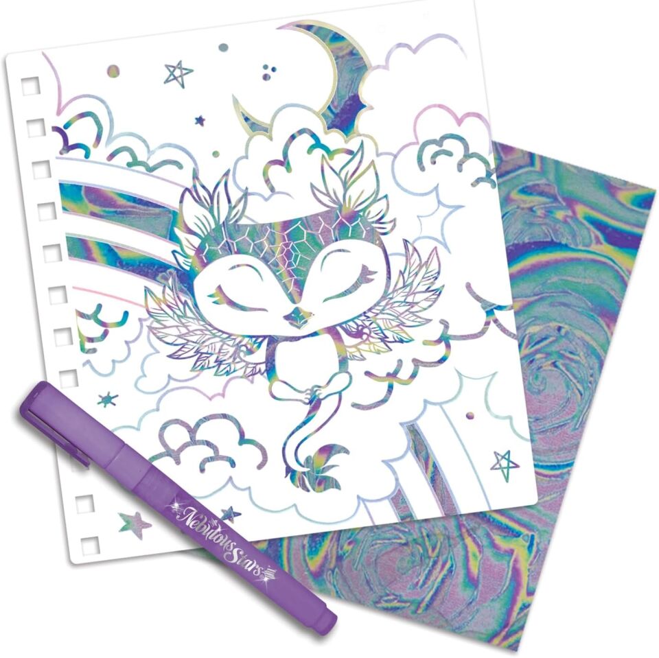 Nebulous Stars Creative Book Foil Art Boyama Kitabı