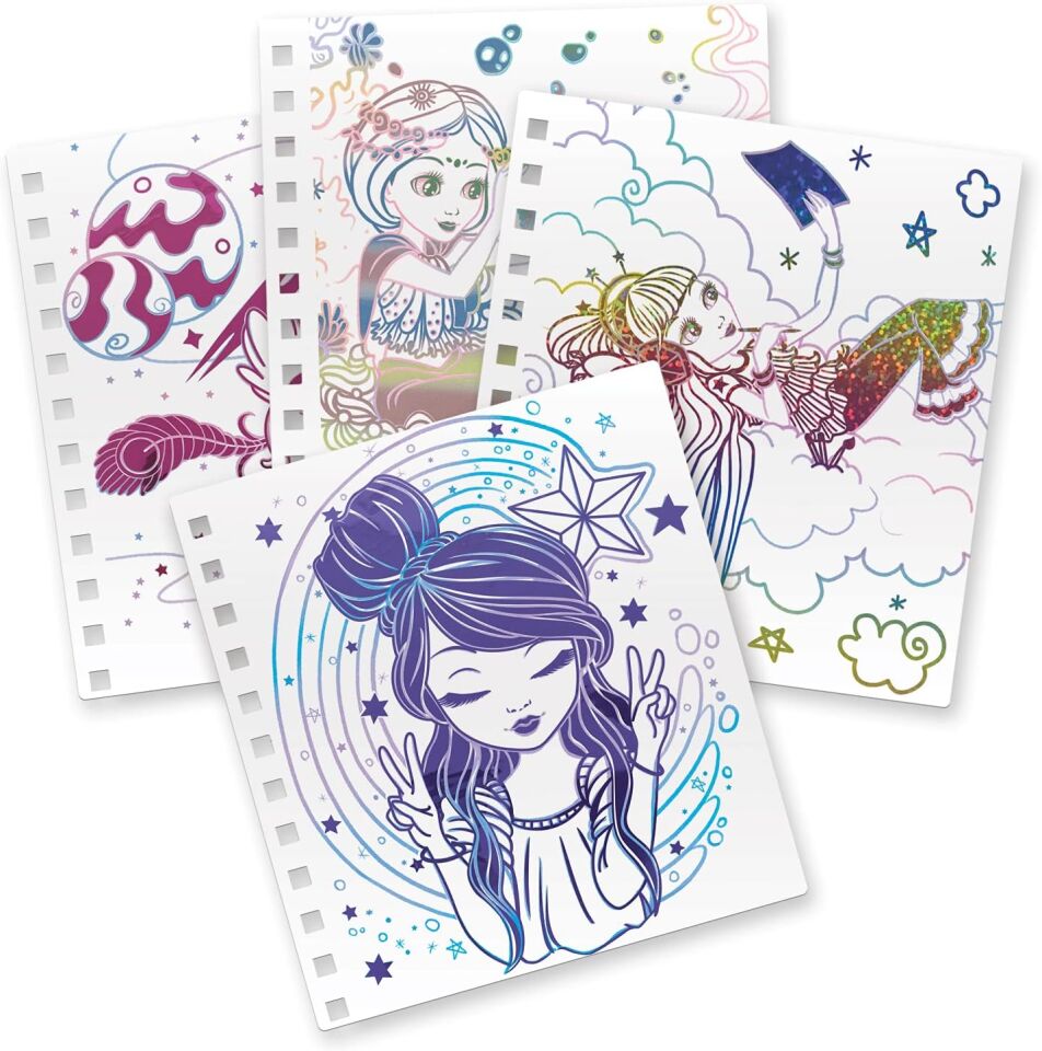 Nebulous Stars Creative Book Foil Art Boyama Kitabı