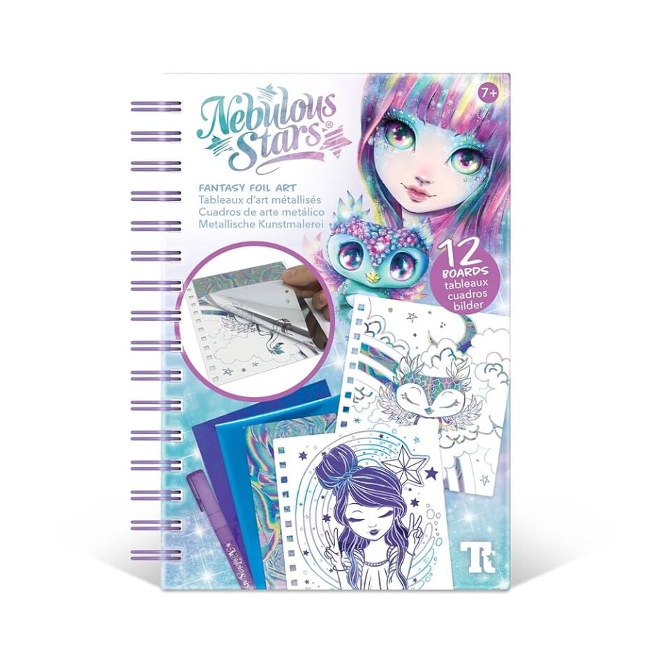 Nebulous Stars Creative Book Foil Art Boyama Kitabı