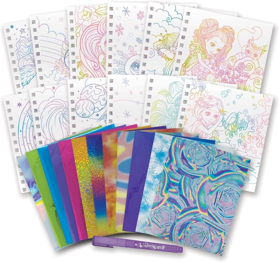 Nebulous Stars Creative Book Foil Art Boyama Kitabı
