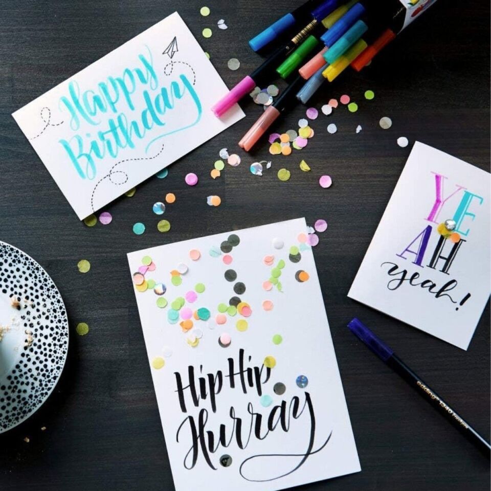 Edding 1340 10lu Pp Kutu Fırça Uclu Keçeli Kalem Seti