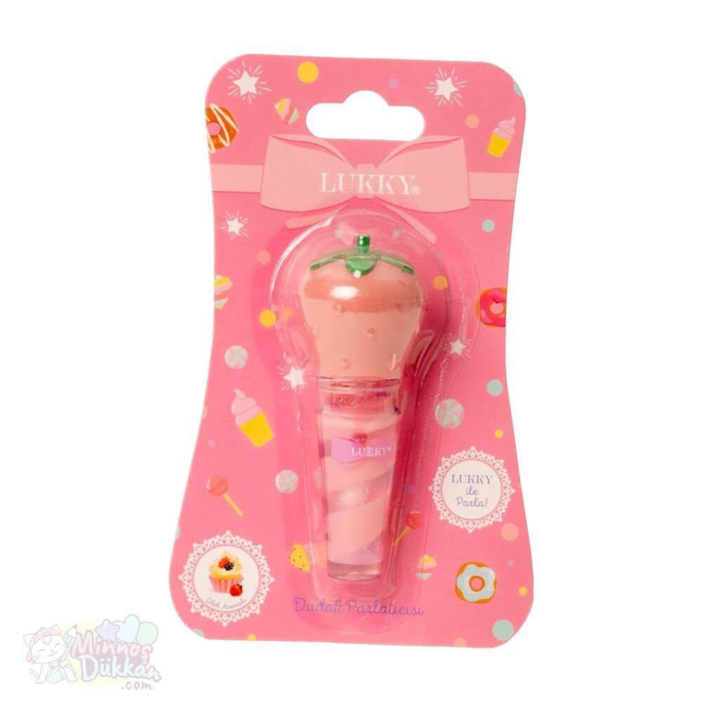 Lukky Çilekli Dudak Parlatıcısı