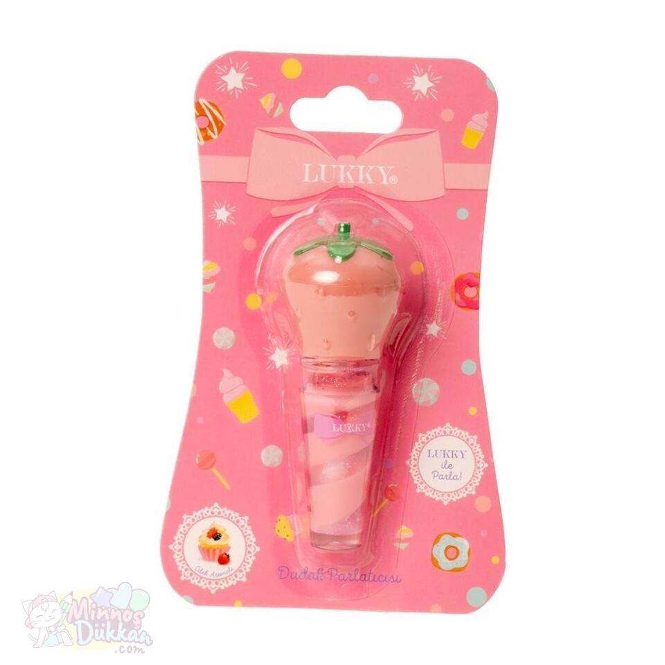 Lukky Çilekli Dudak Parlatıcısı