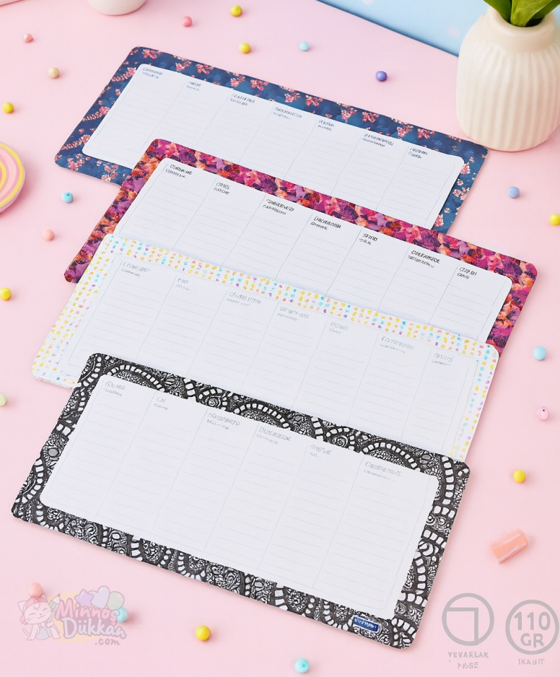 Gıpta Haftalık Masaüstü Planner