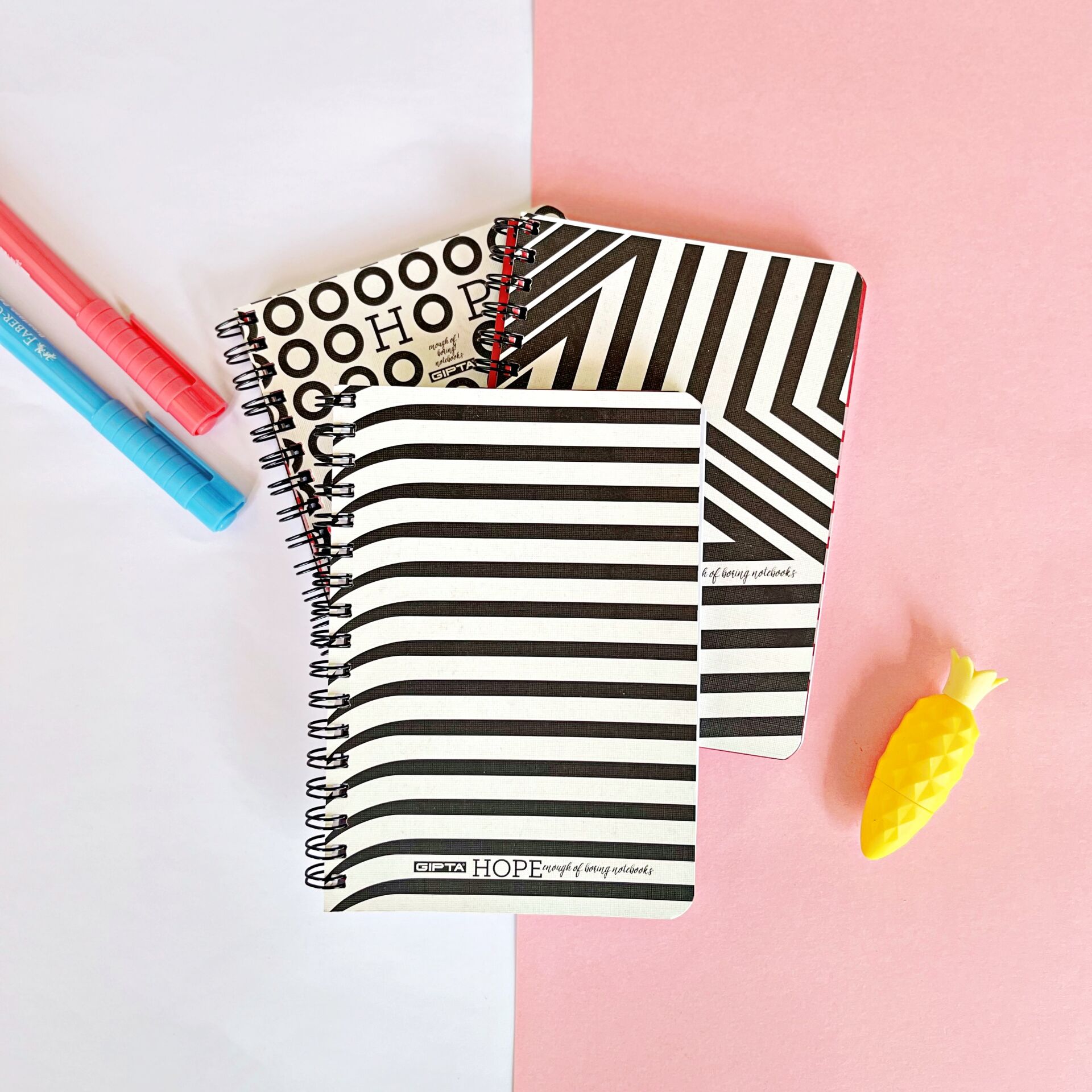 Gıpta Hope A6 80 Yaprak Kareli Not Defteri
