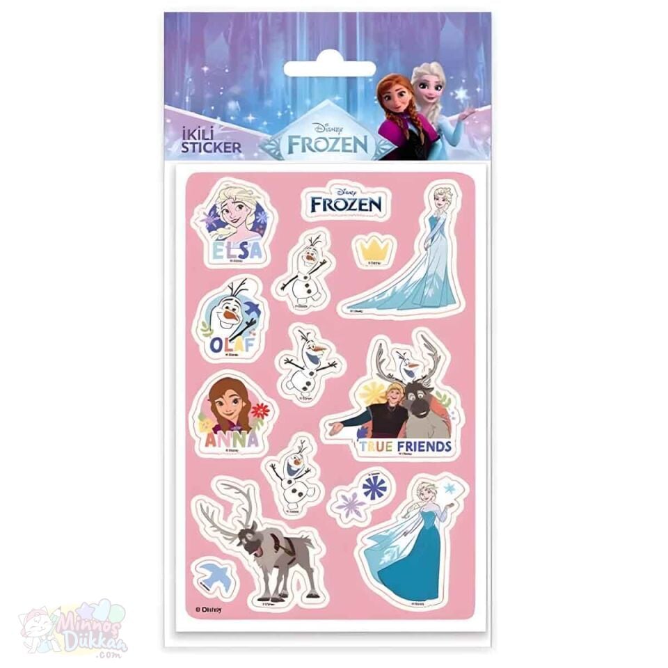 Keskin Color Frozen Kuşe Sticker Seti 2li