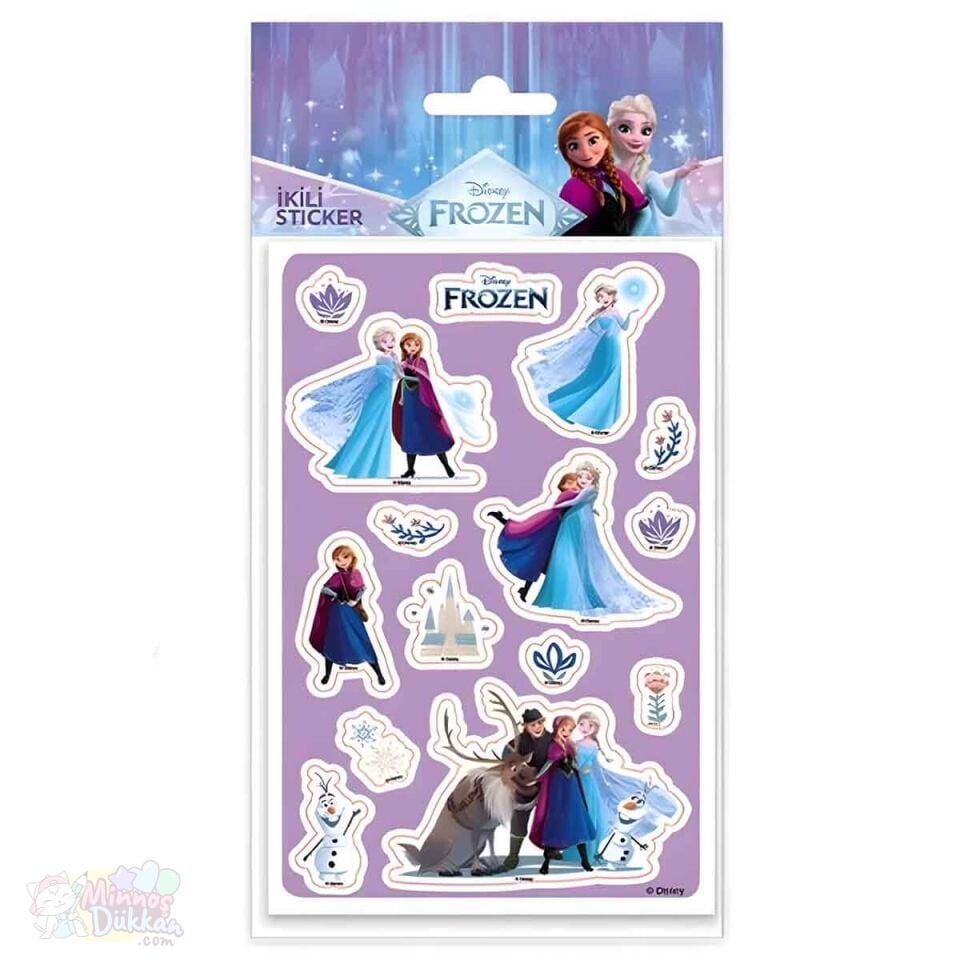 Keskin Color Frozen Kuşe Sticker Seti 2li