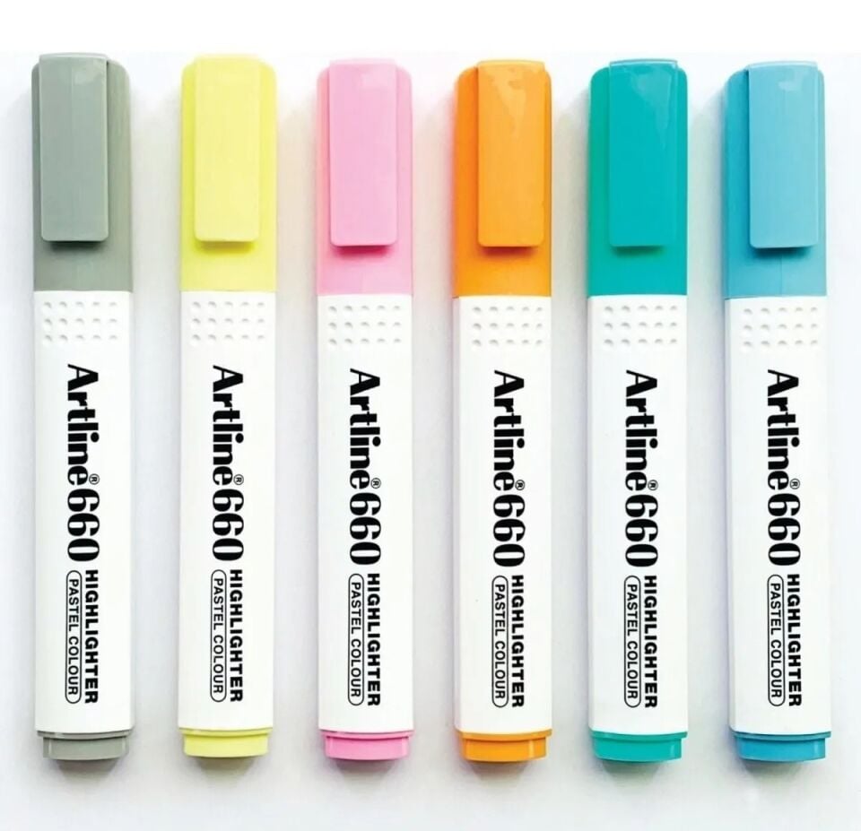 Artline 660 Pastel Fosforlu İşaretleme Kalemi - Turuncu
