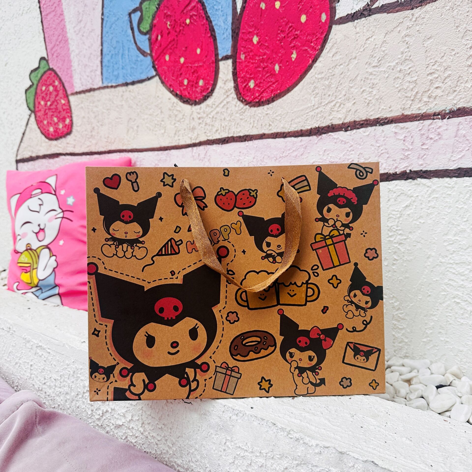 Kraft Sanrio Hediye Çantası - Büyük