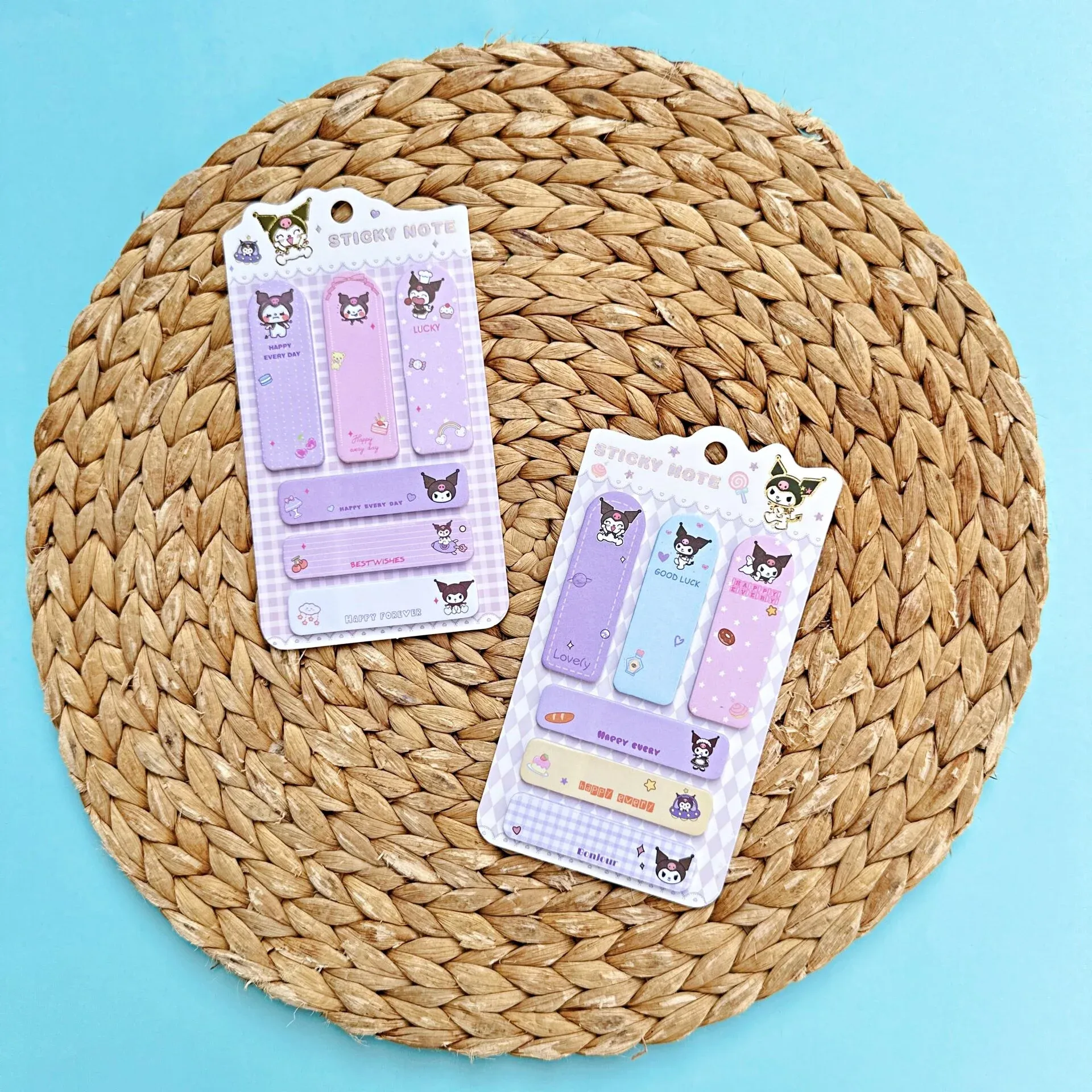 Kuromi Good Luck Sticky Note