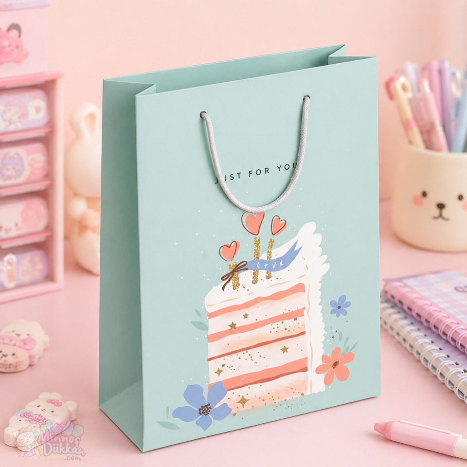 Keskin Karton Çanta Dilim Pasta - D1