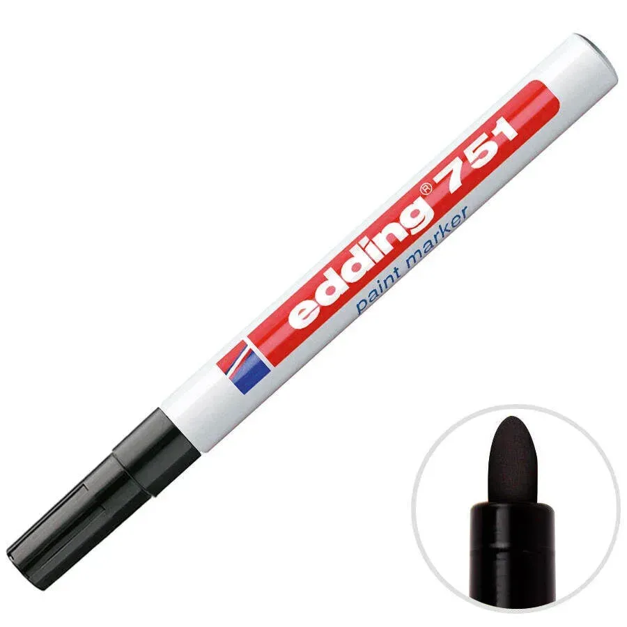 Edding 360 XL Doldurulabilir Beyaz Tahta Kalemi - Siyah