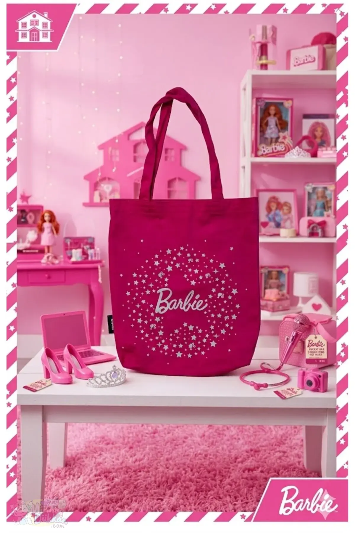 Barbie Bez Çanta - Pembe Barbie