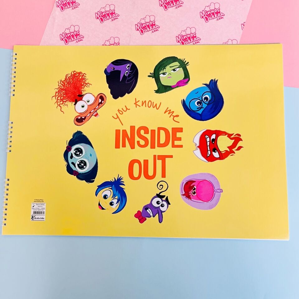 Ters Yüz Resim Defteri 35x50 15 Yaprak