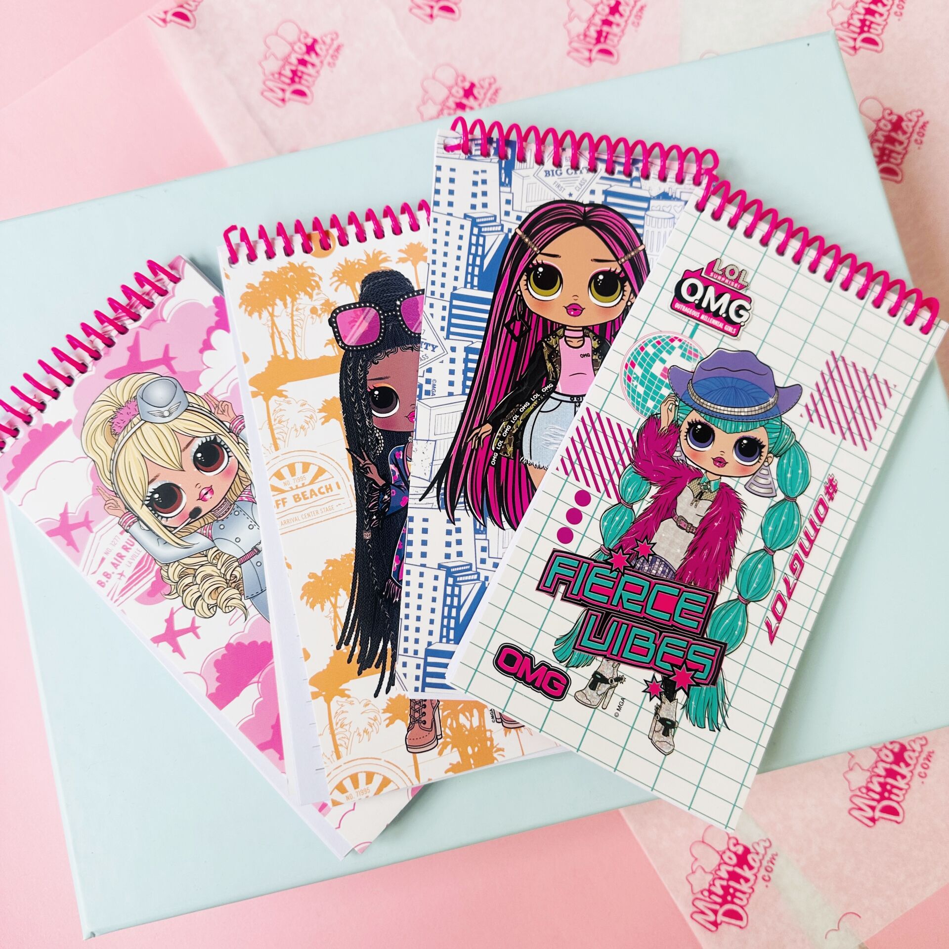 LOL OMG 80 Yaprak Çizgili Not Defteri 10x19