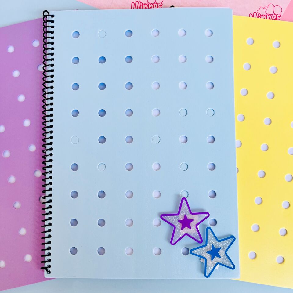 Keskin Color Fun 80 Yaprak Çizgili Charm Takılabilen Defter A4