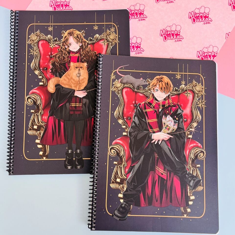 Harry Potter 80 Yaprak Kareli Spiralli Defter A4