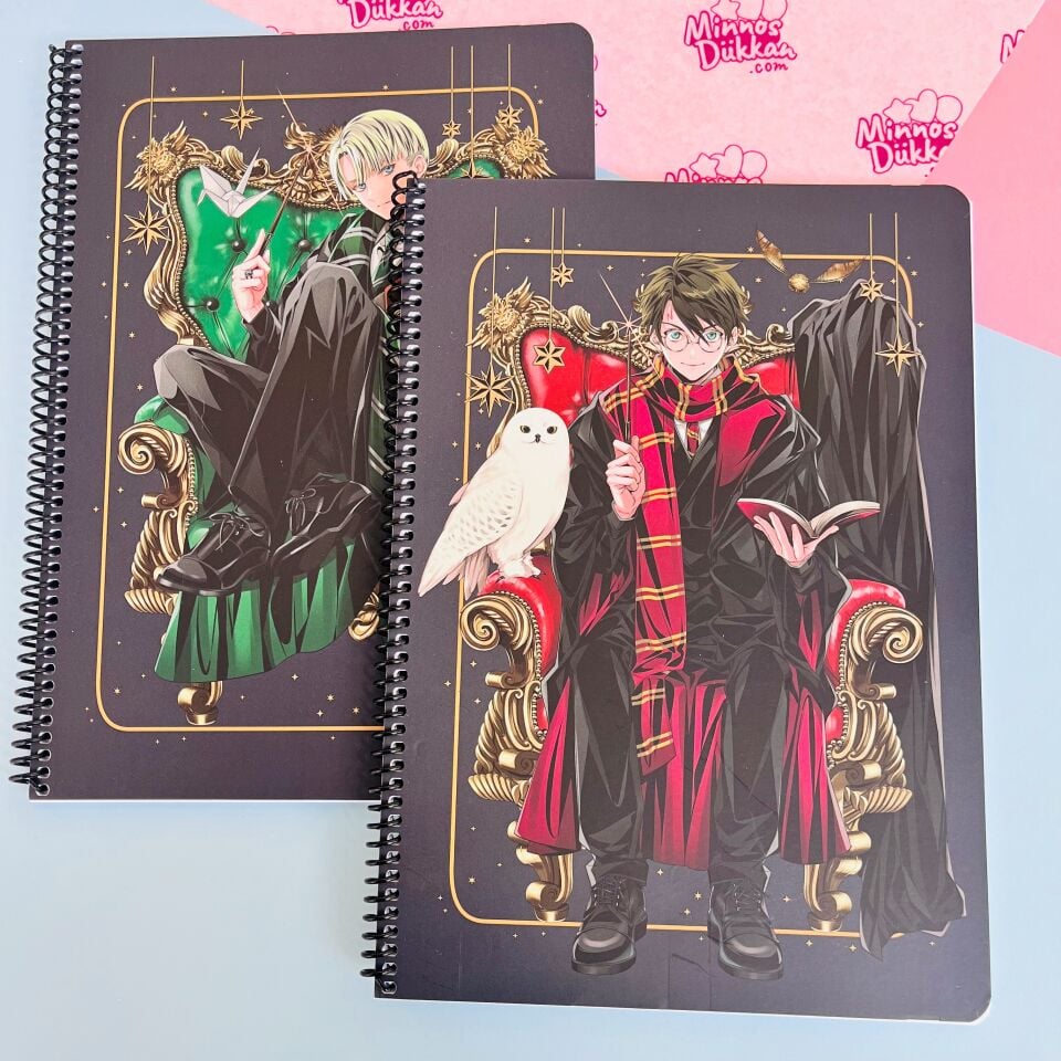 Harry Potter 80 Yaprak Kareli Spiralli Defter A4